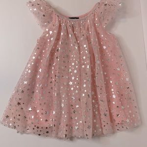 Zunie Toddler Metallic Star Dress 2T